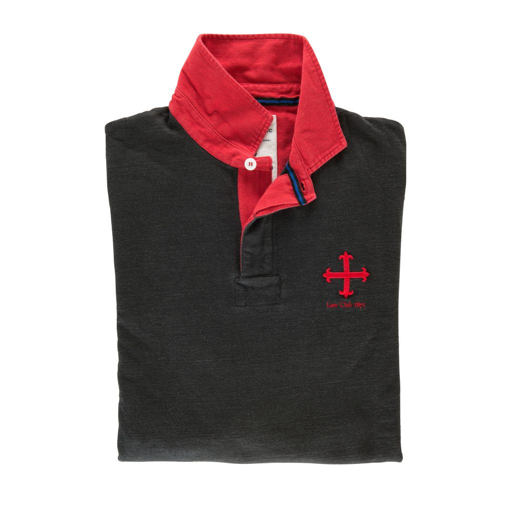 Law Club 1871 Rugby Shirt - folded