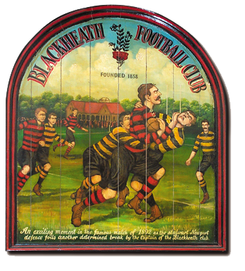 Blackheath rugby painting