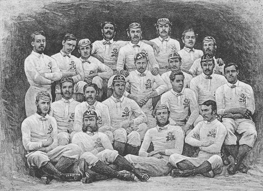 The first England rugby team