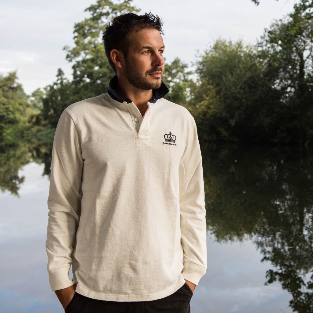 Queen's House 1871 Rugby Shirt - model