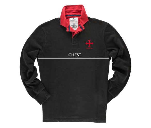 shirt-chest shirt chest size diagram