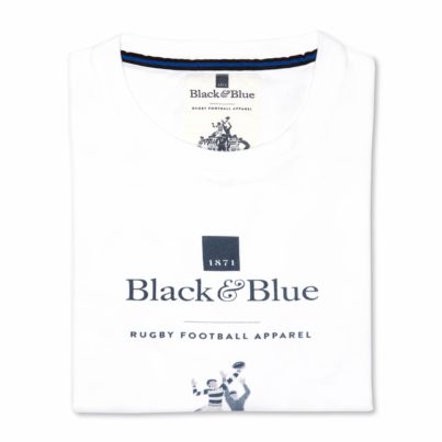 BB1871 White Logo T-shirt - Folded