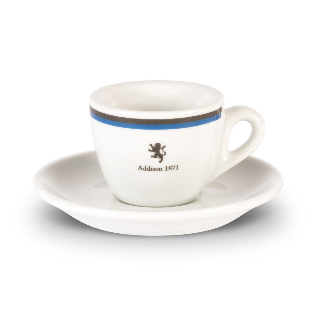 Addison espresso cup and saucer