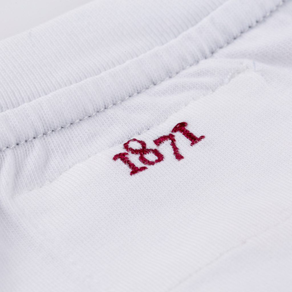 Law Club White 1871 detail