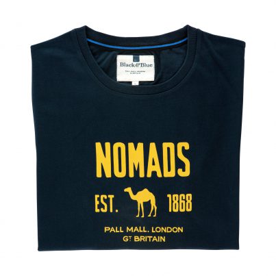 Nomads Navy T-shirt - folded