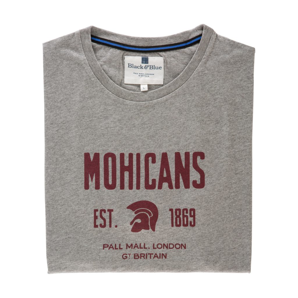 Mohicans Grey T-shirt - folded
