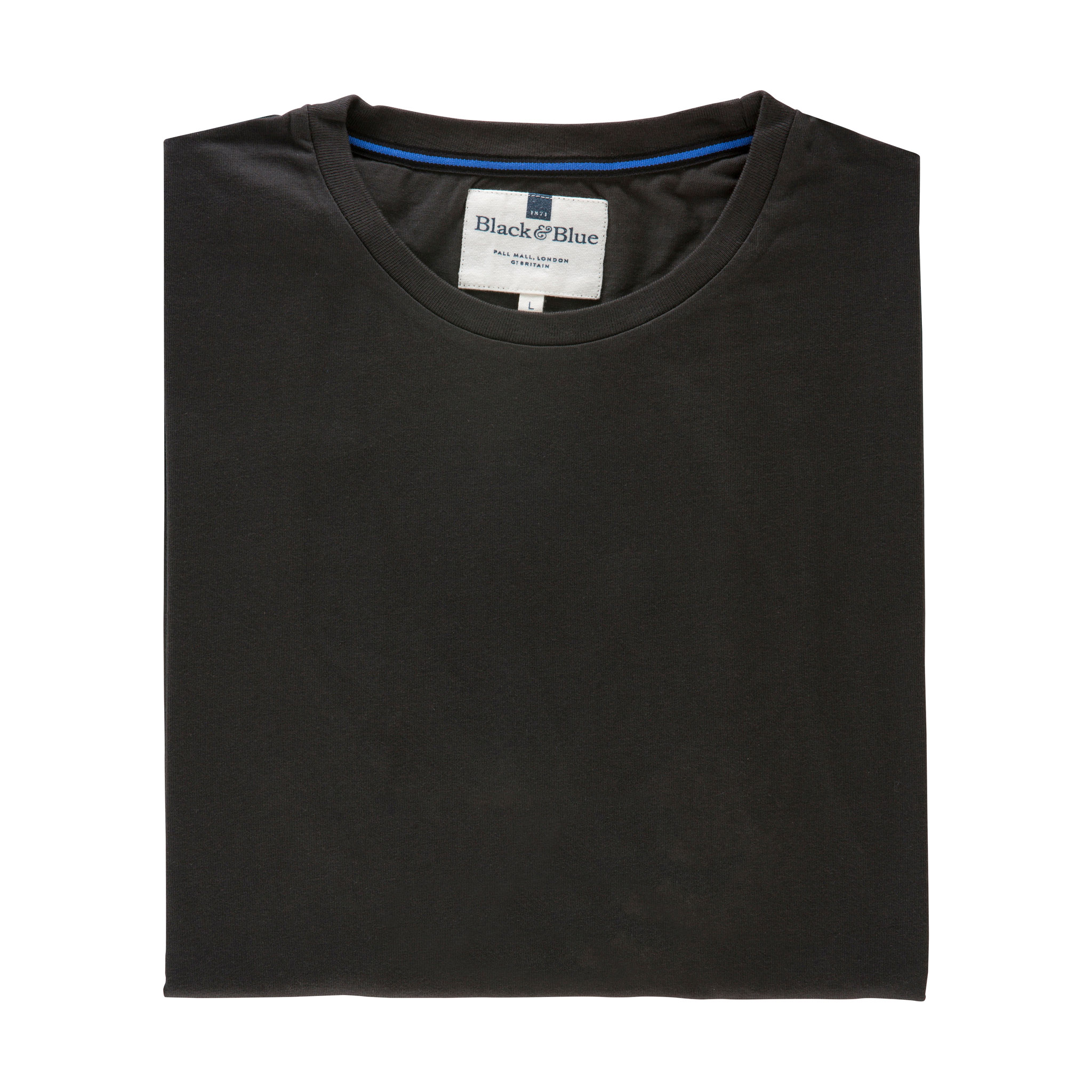 plain tshirt black