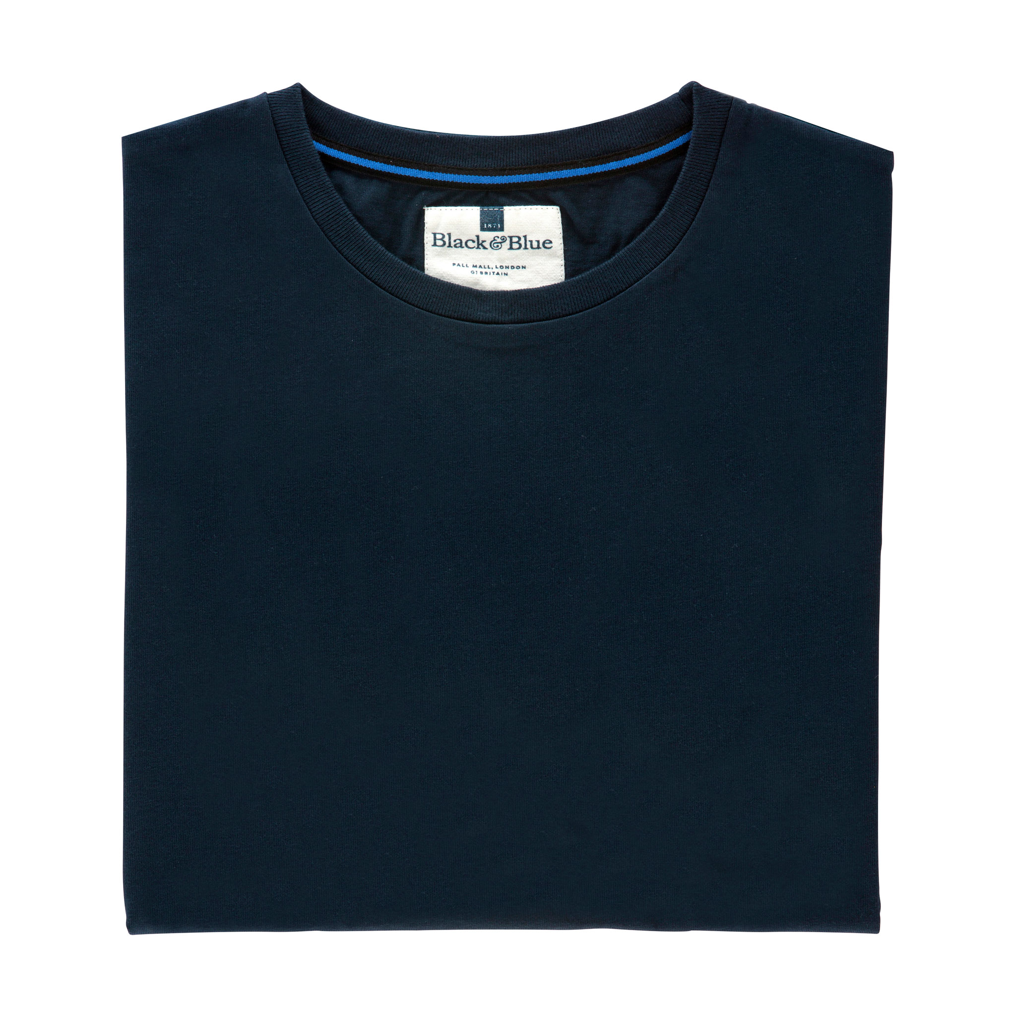 t shirt plain navy blue