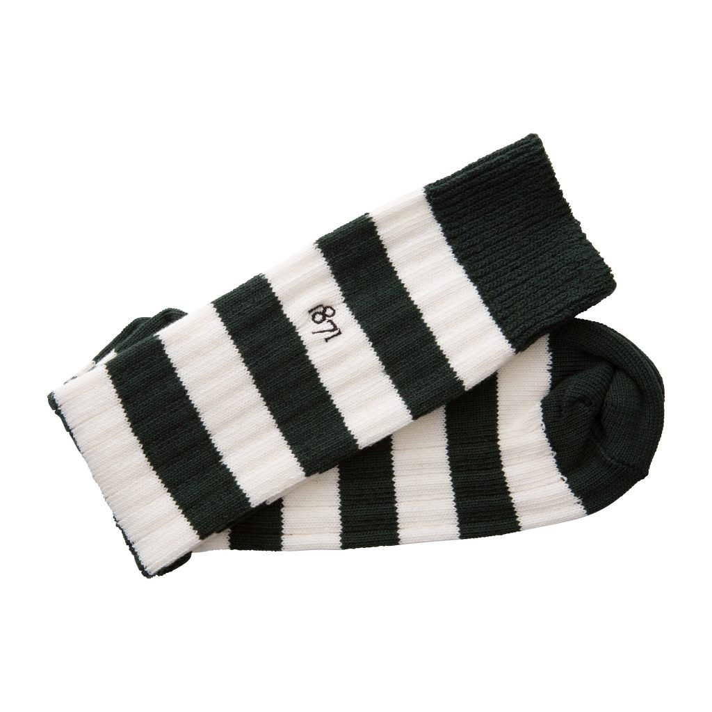 QUEEN’S HOUSE 1871 WEEKENDER SOCK - BlackandBlue1871