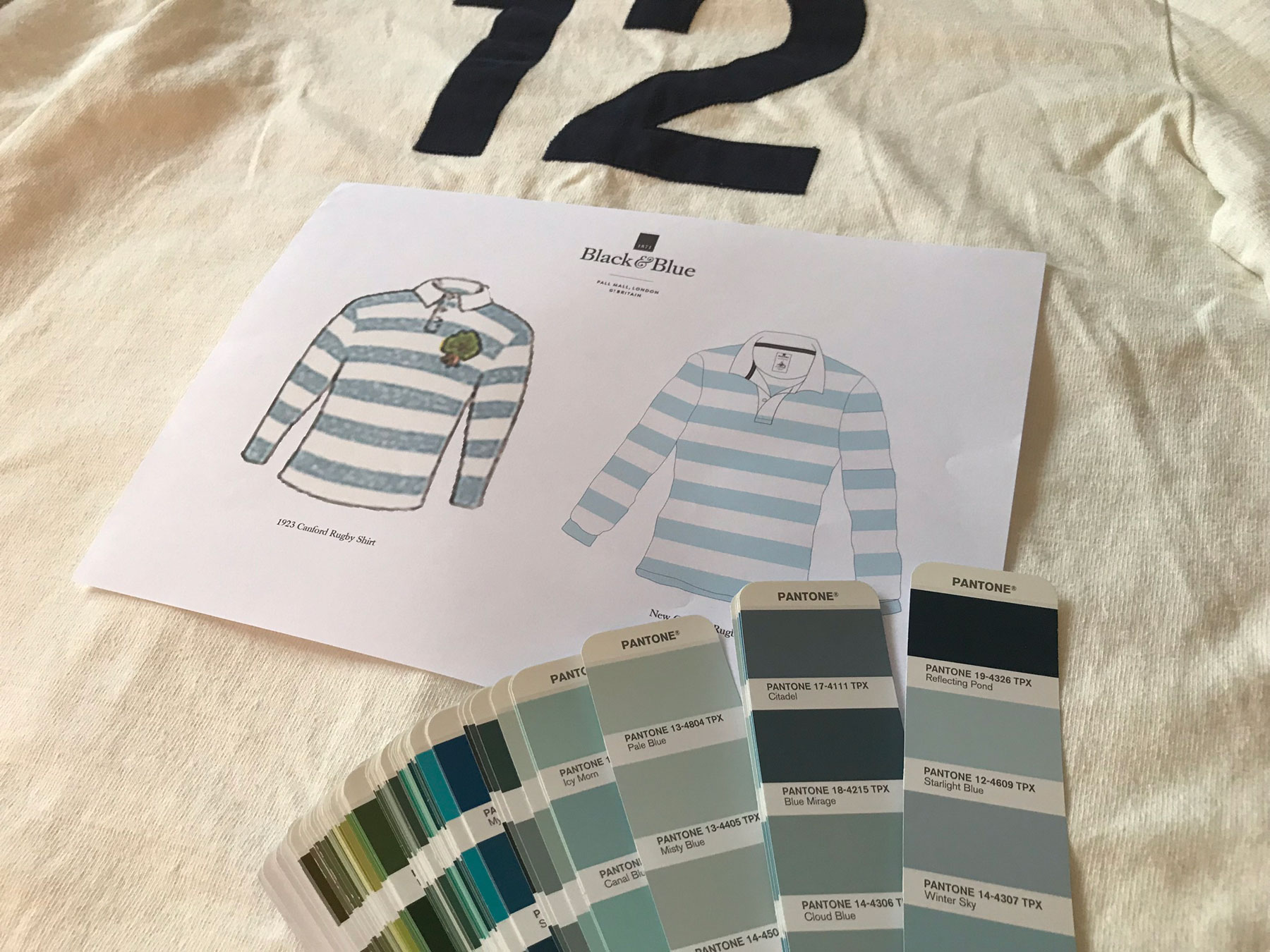 Canford School Shirt Design