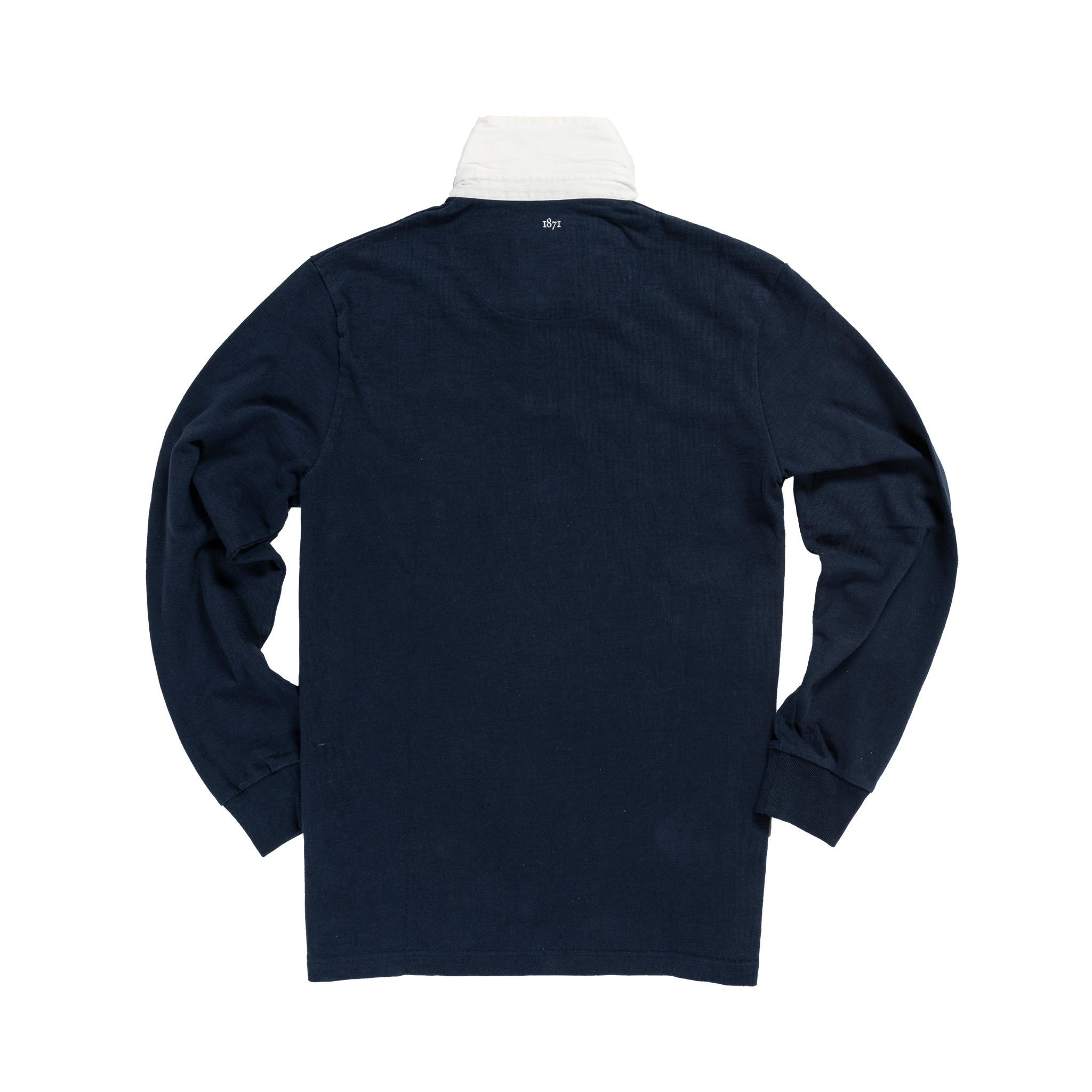 Classic Navy 1871 Vintage Rugby Shirt