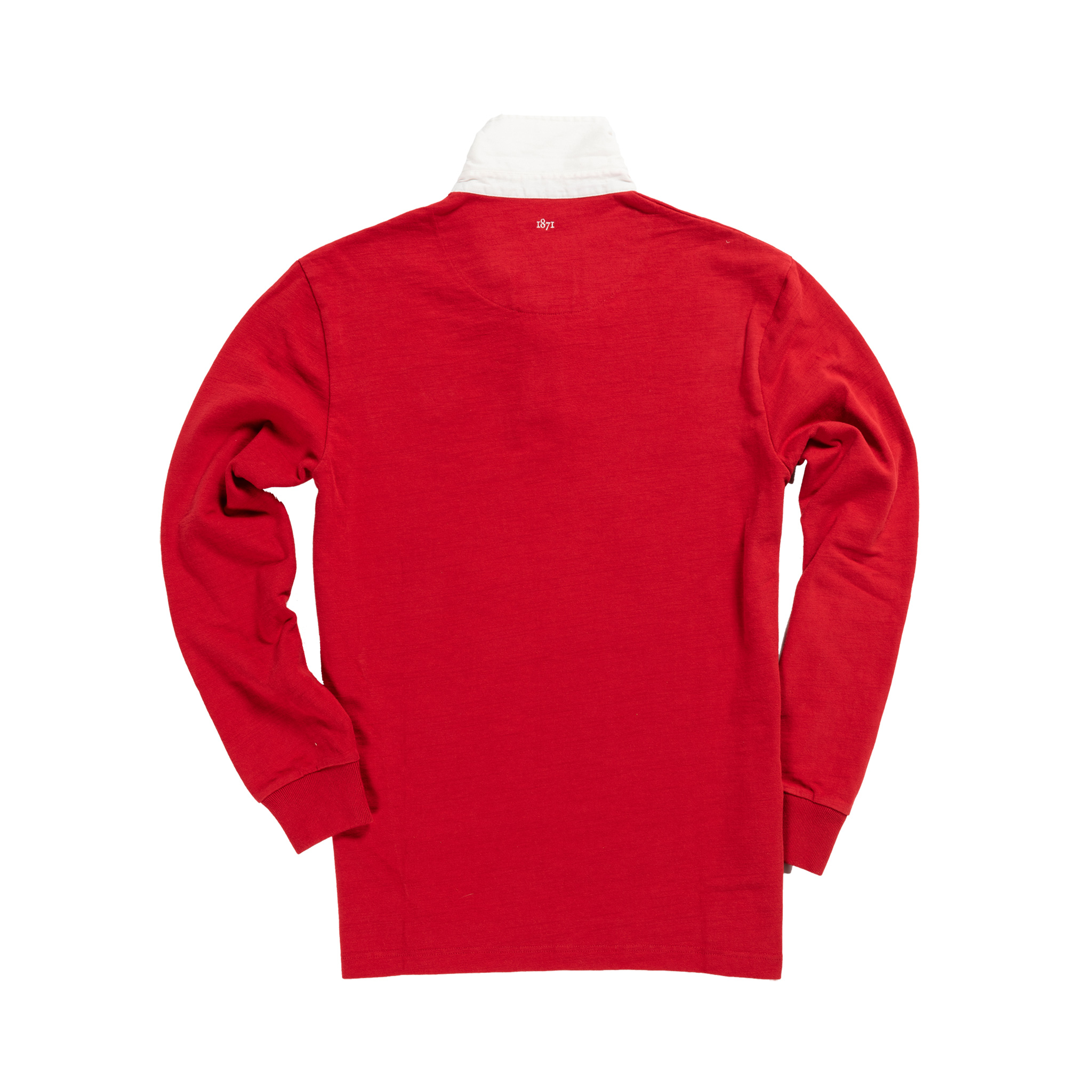 Classic Red 1871 Vintage Rugby Shirt