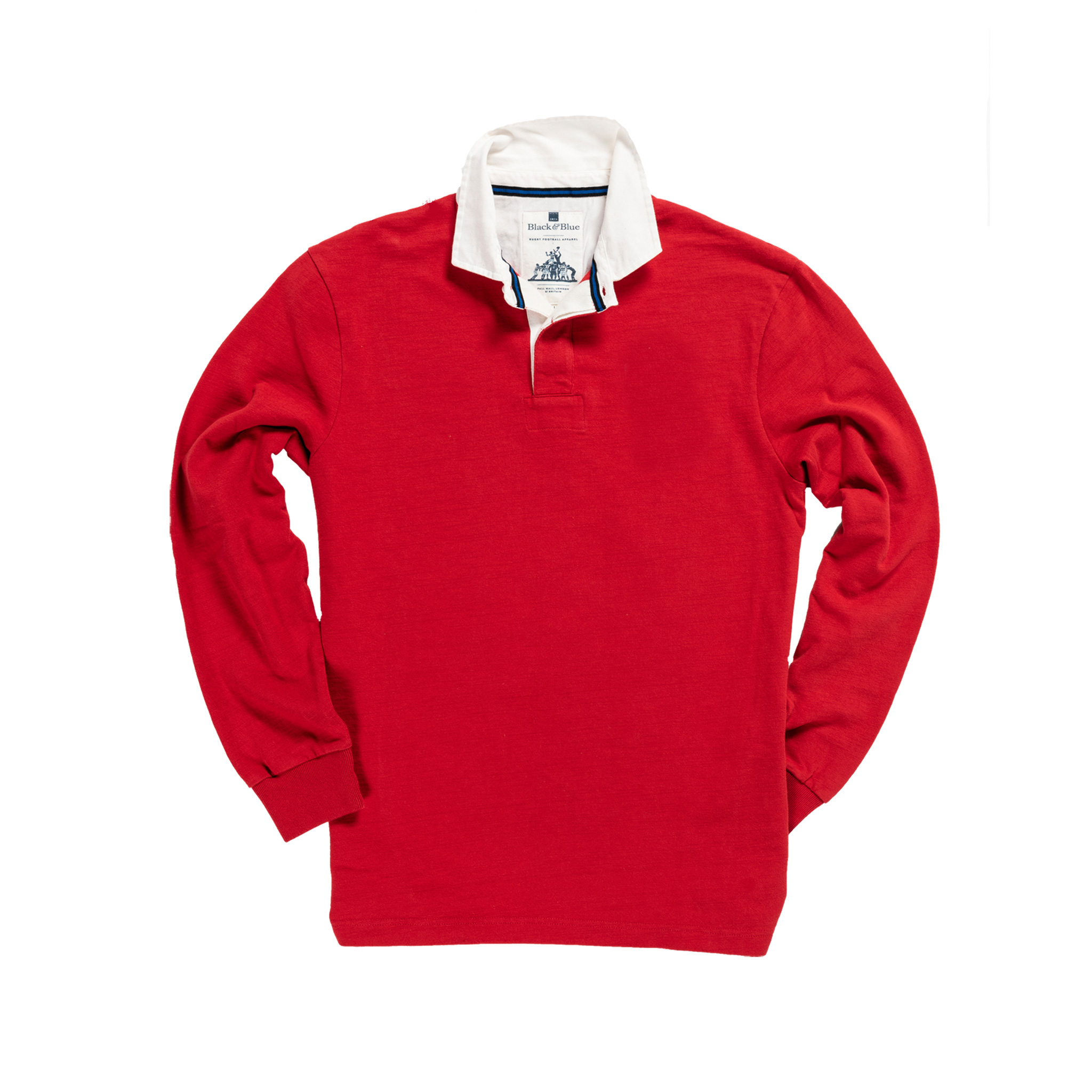 Classic Red 1871 Vintage Rugby Shirt