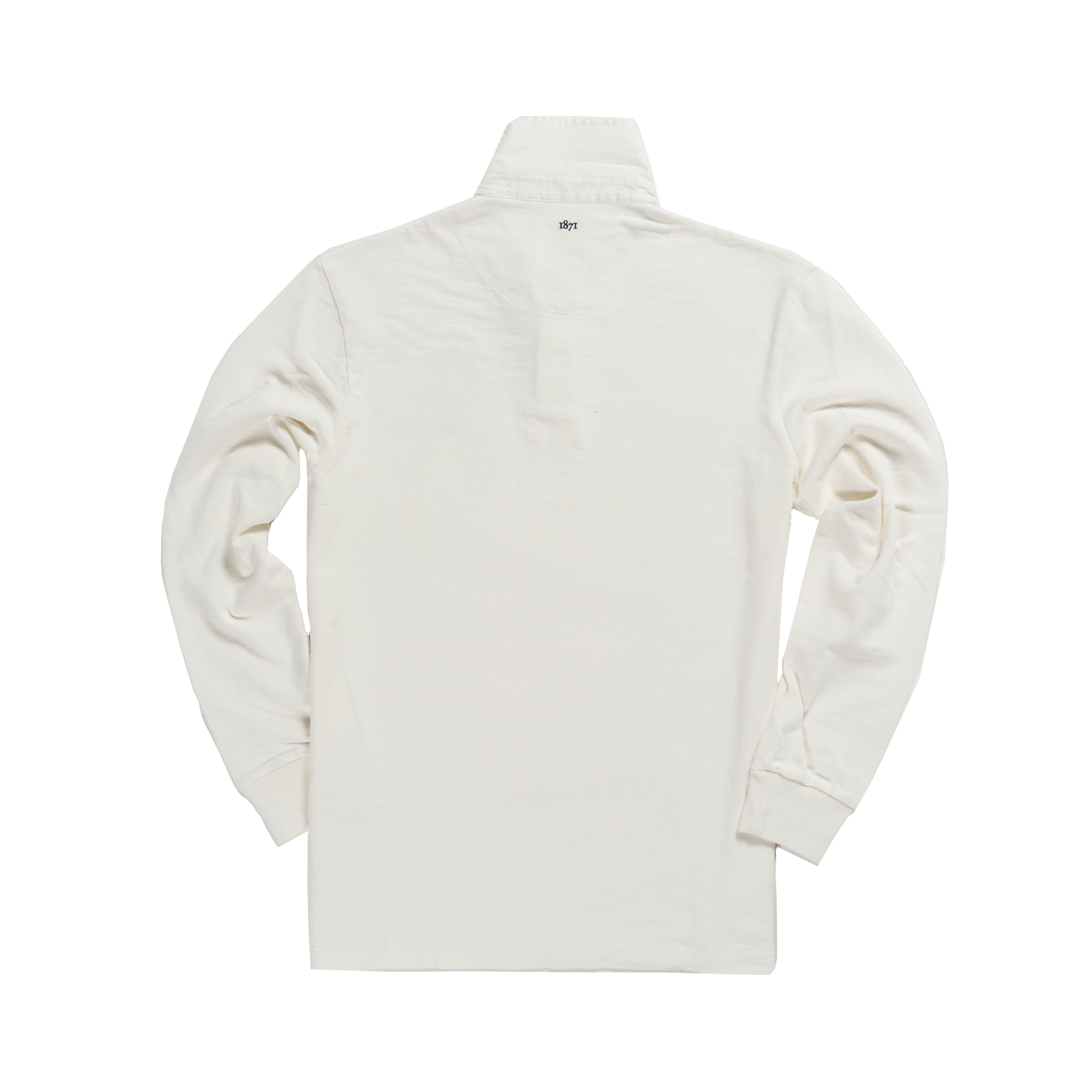 Classic White 1871 Vintage Rugby Shirt
