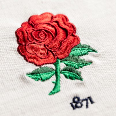 England 1871 Vintage Rugby Shirt_Rose Logo