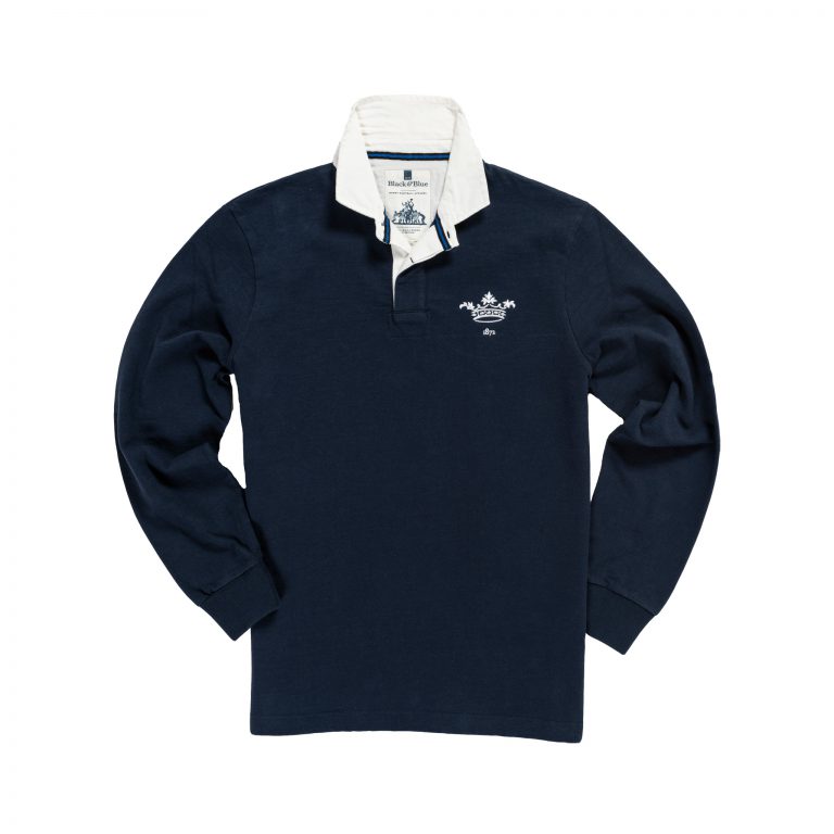 OXFORD 1872 RUGBY SHIRT BlackandBlue1871