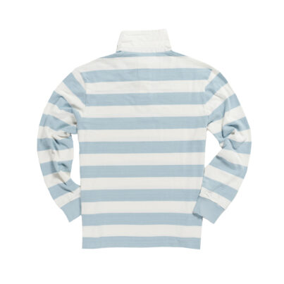 Classic Sky Blue and White 1871 Vintage Rugby Shirt