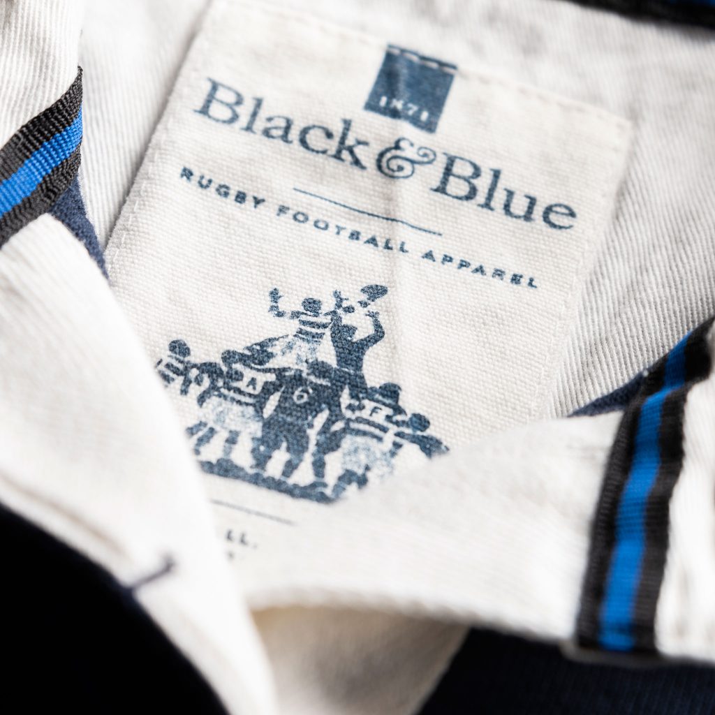 Women's Classic Navy Blue 1871 Vintage Rugby Shirt_BB Label