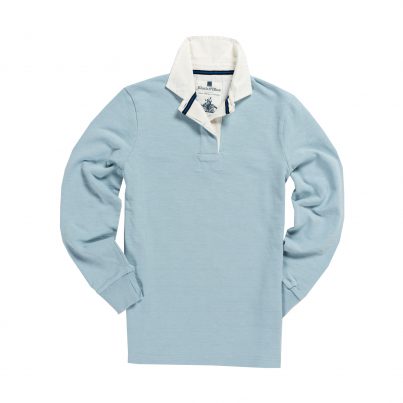 CLASSIC SKY BLUE 1871 WOMEN’S RUGBY SHIRT