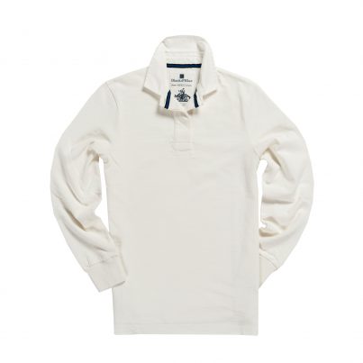 CLASSIC WHITE 1871 WOMEN’S RUGBY SHIRT