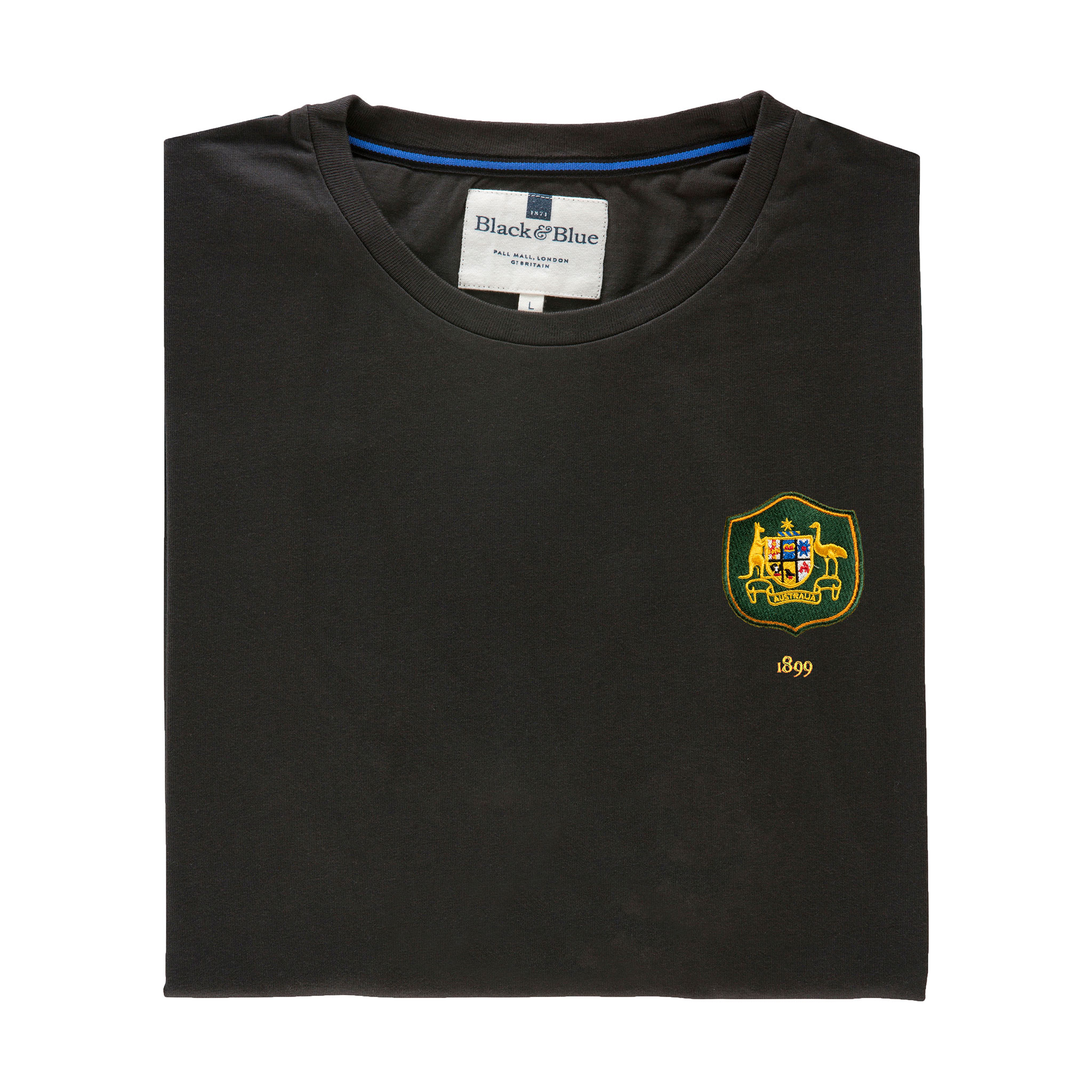 Australia 1899 Asphalt T-Shirt_Folded