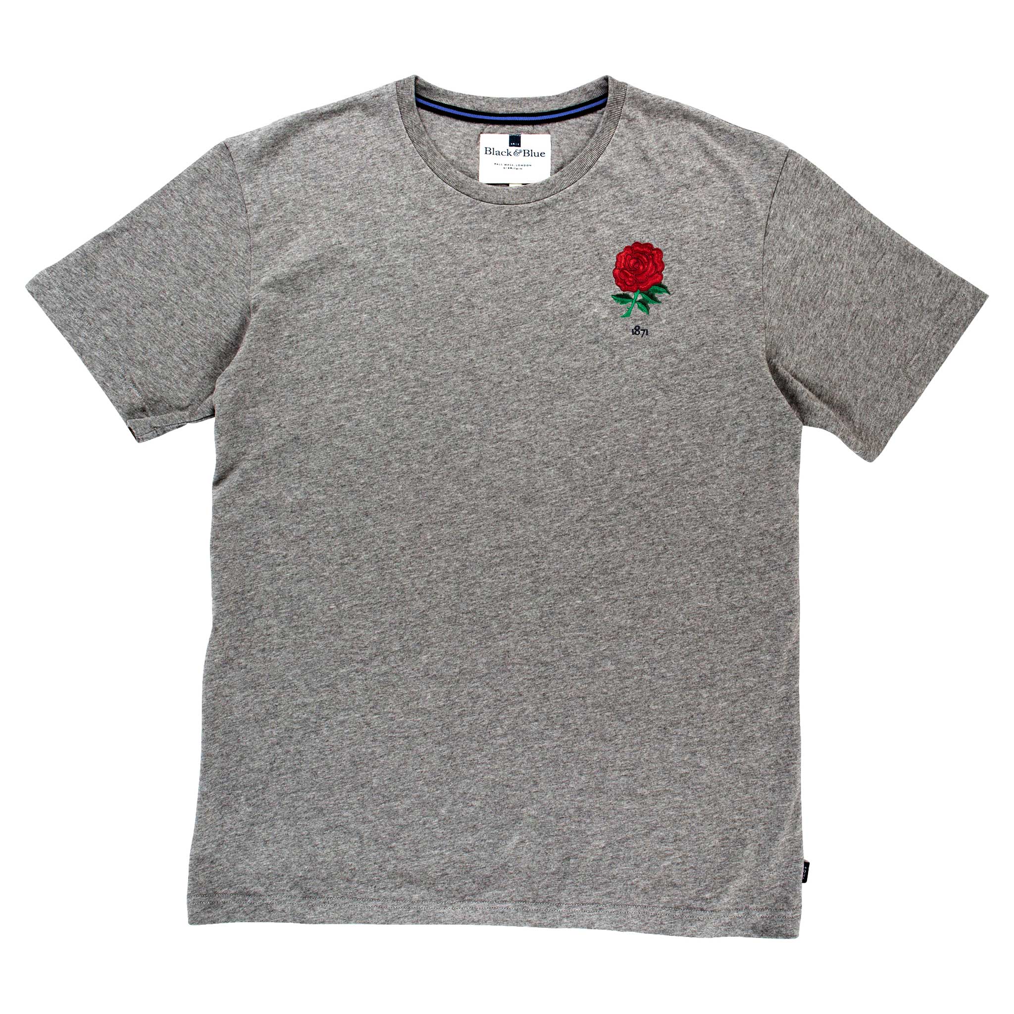 England 1871 Grey T-Shirt_Front
