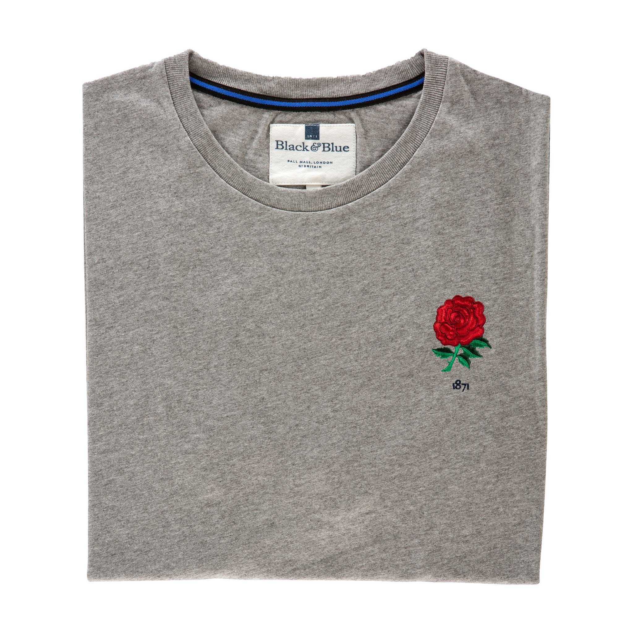 England 1871 Grey T-Shirt_Folded