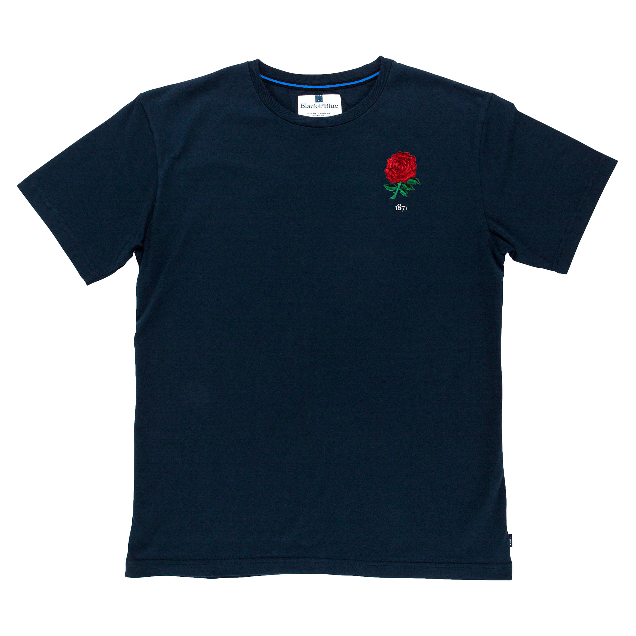 England 1871 Navy T-Shirt_Front
