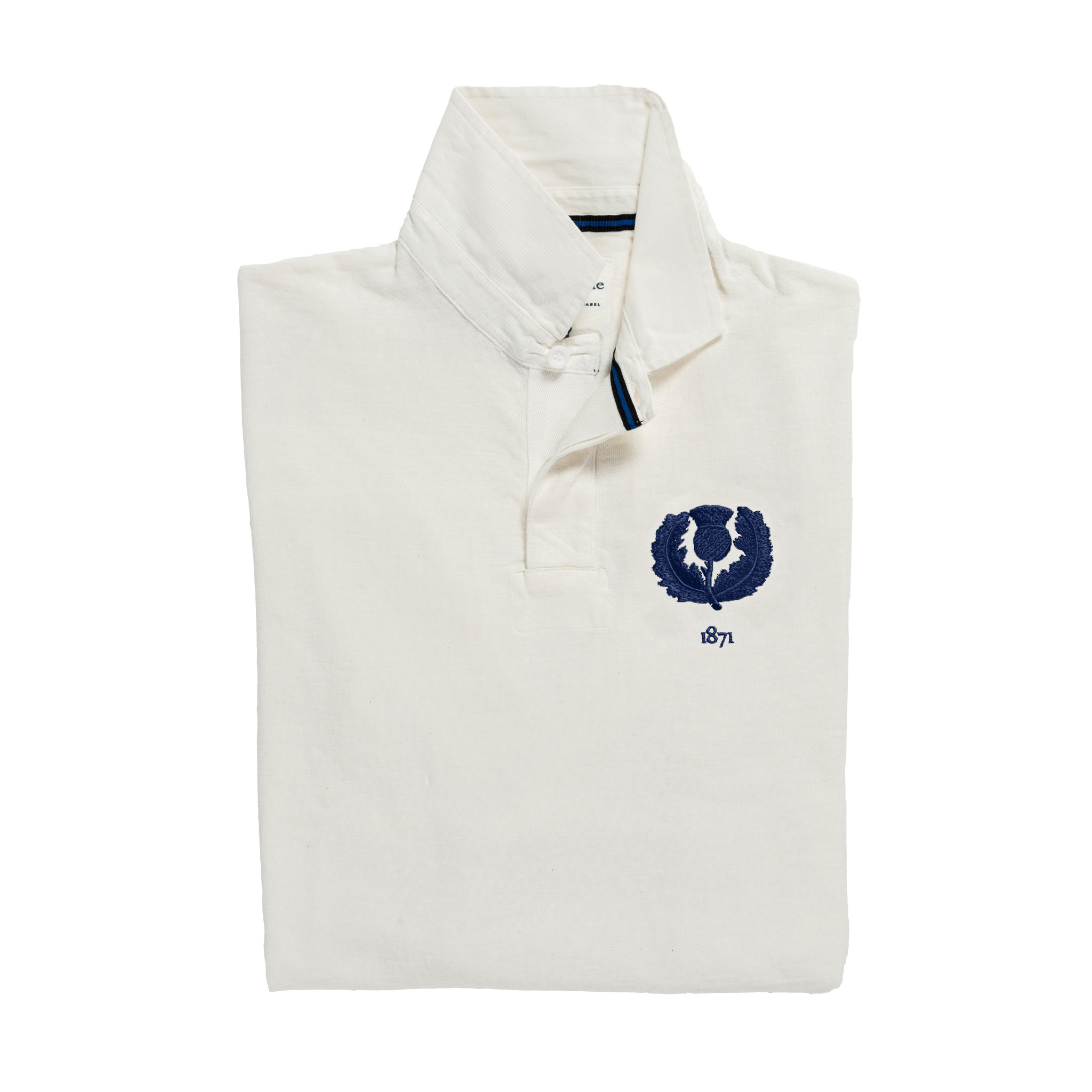 Scotland 1871 Vintage Rugby Away Shirt_Folded