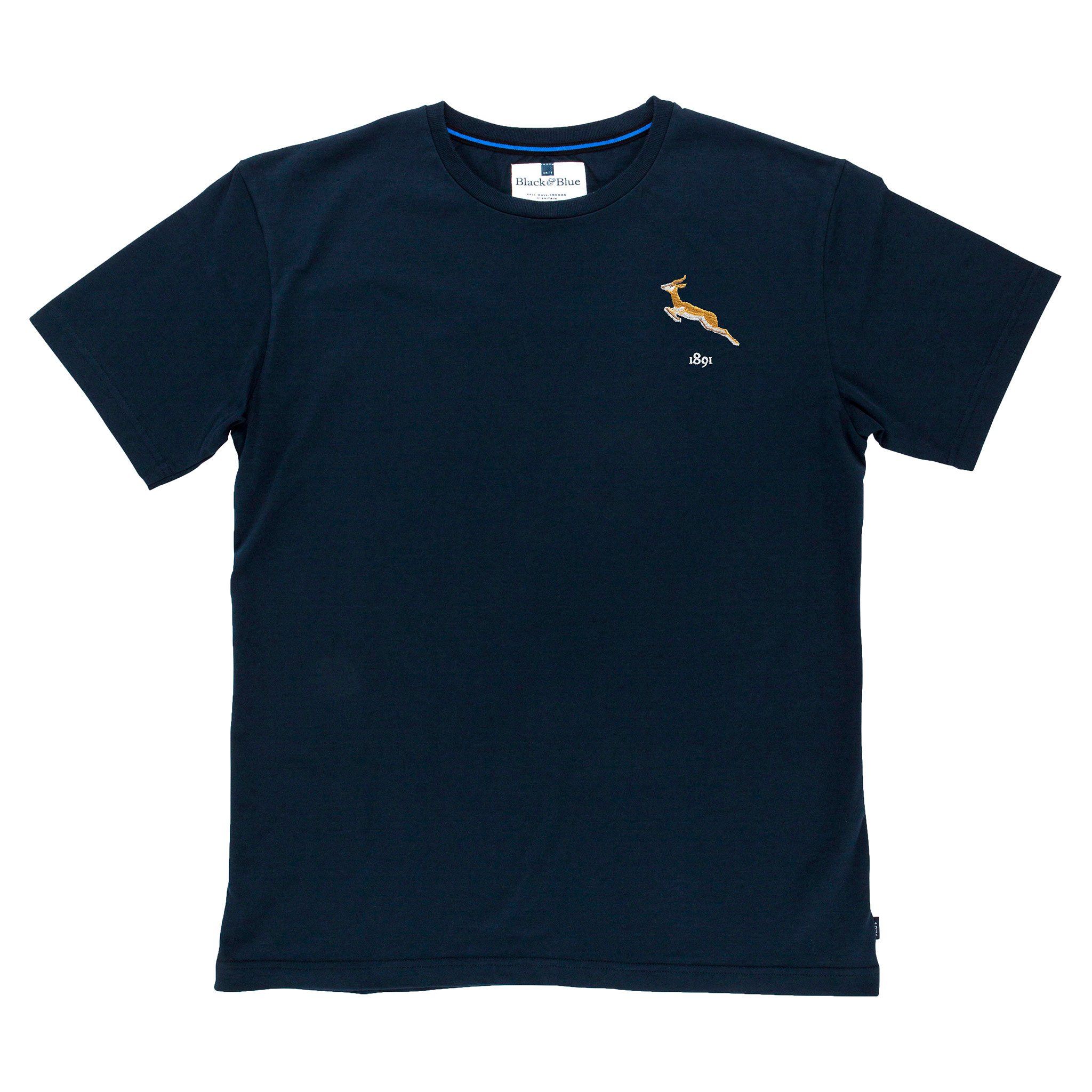 South Africa 1891 Navy Tshirt_Front