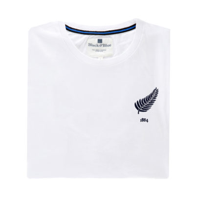 New Zealand White Tshirt_Folded