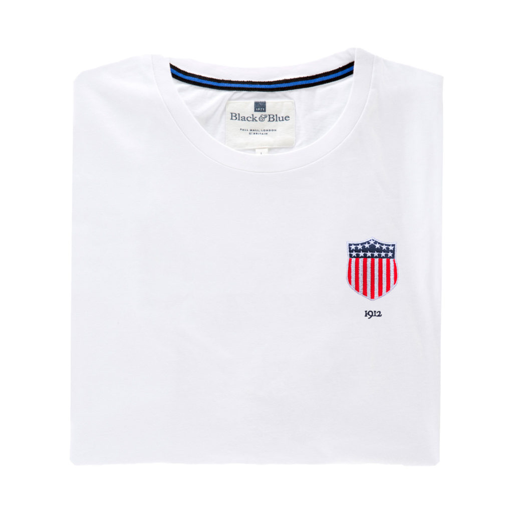 USA 1912 White Tshirt_Folded