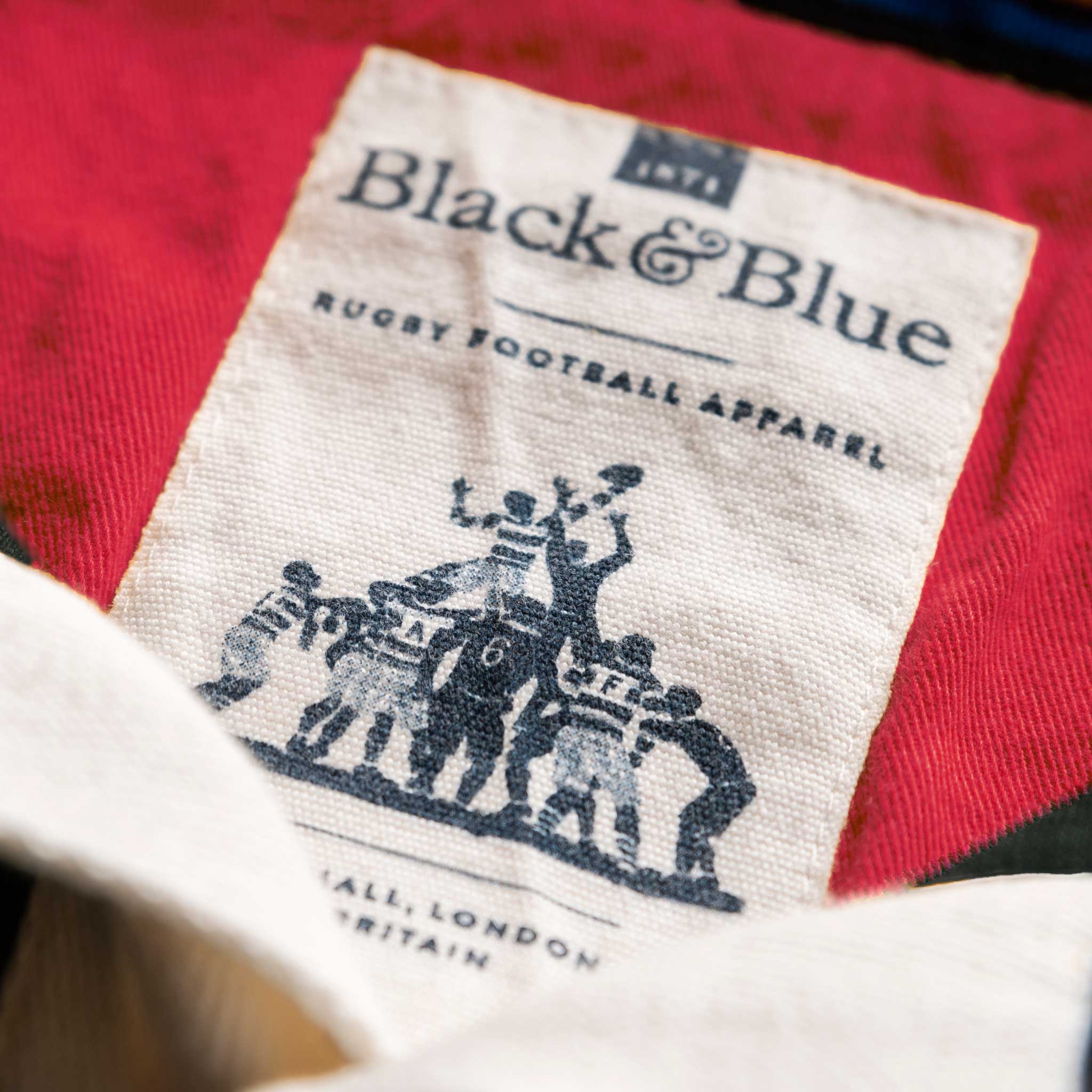 Wales 1881 Black Vintage Rugby Shirt_BB Label