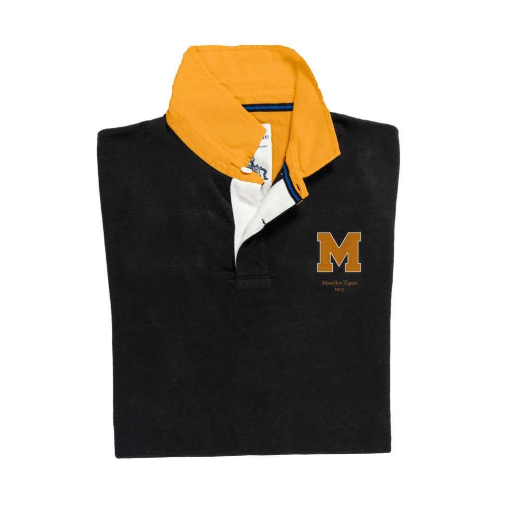 Massillon Tigers Rugby Shirt_Folded