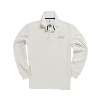 PEMBROKE COLLEGE 1842 RUGBY SHIRT – WHITE