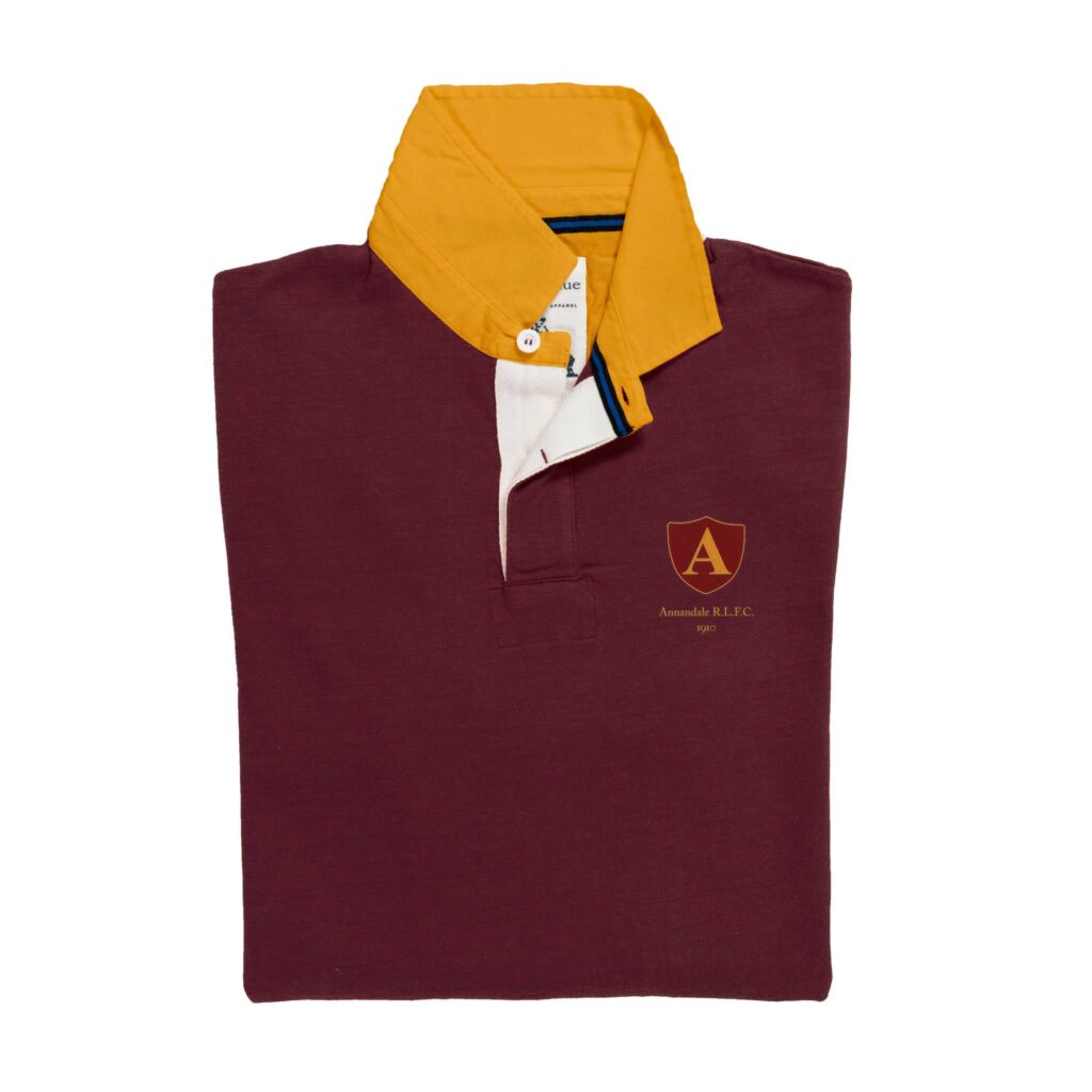 Annandale 1910 Rugby Shirt_Folded