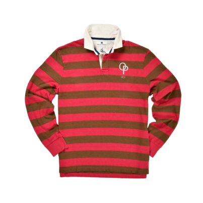 OLD PAULINE 1871 MONOGRAM RUGBY SHIRT