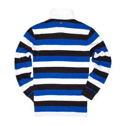 Black,Blue,White Rugby Shirt_Back