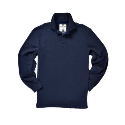 CLASSIC NAVY BLUE WITH NAVY COLLAR 1871 RUGBY SHIRT