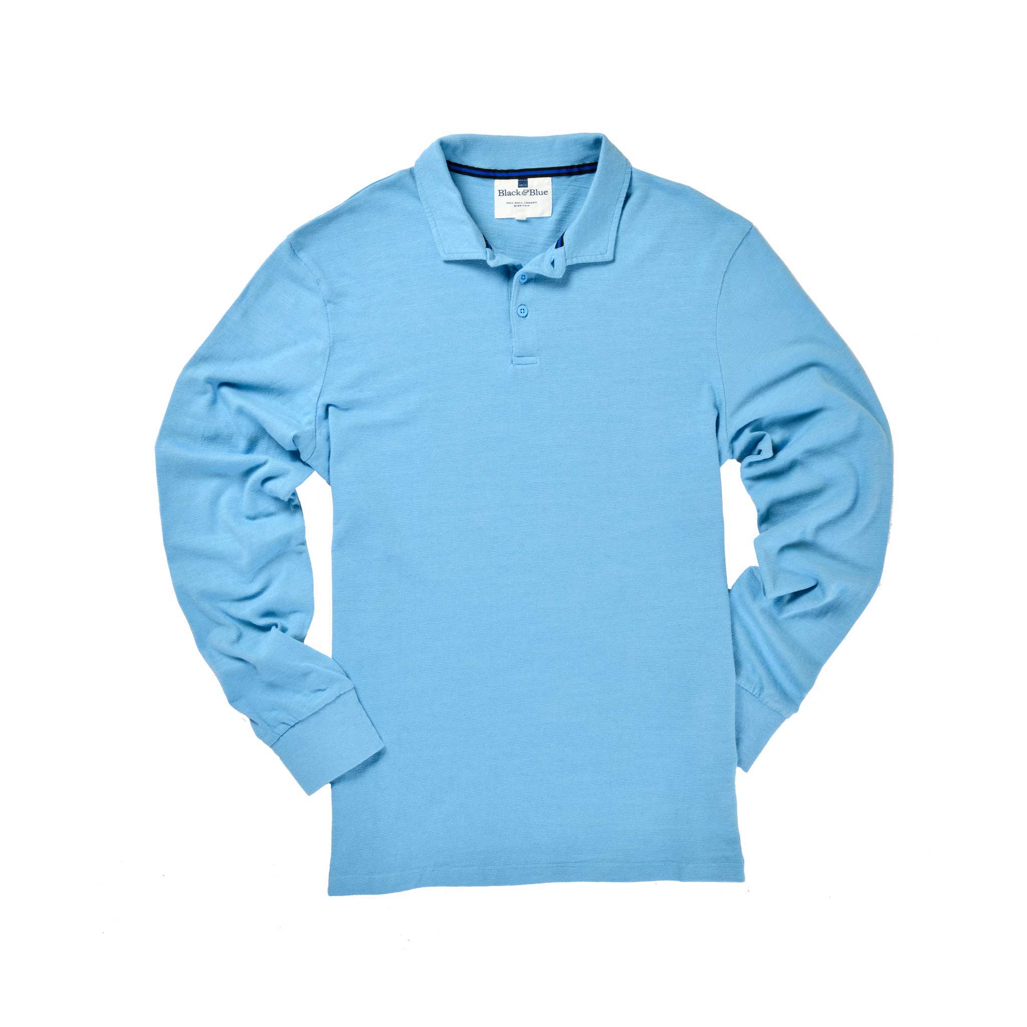 Azure Blue Polo_Front