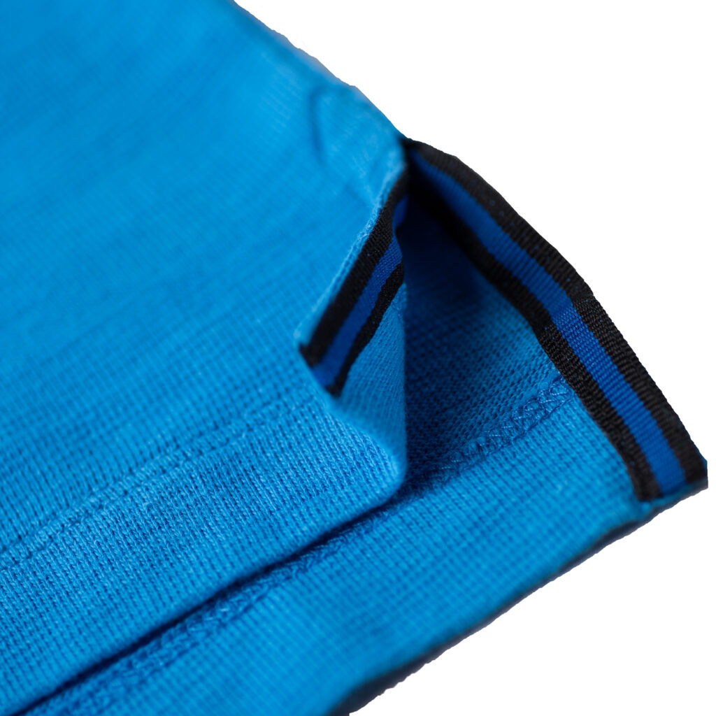 French Blue 1871 Polo Shirt_Hem