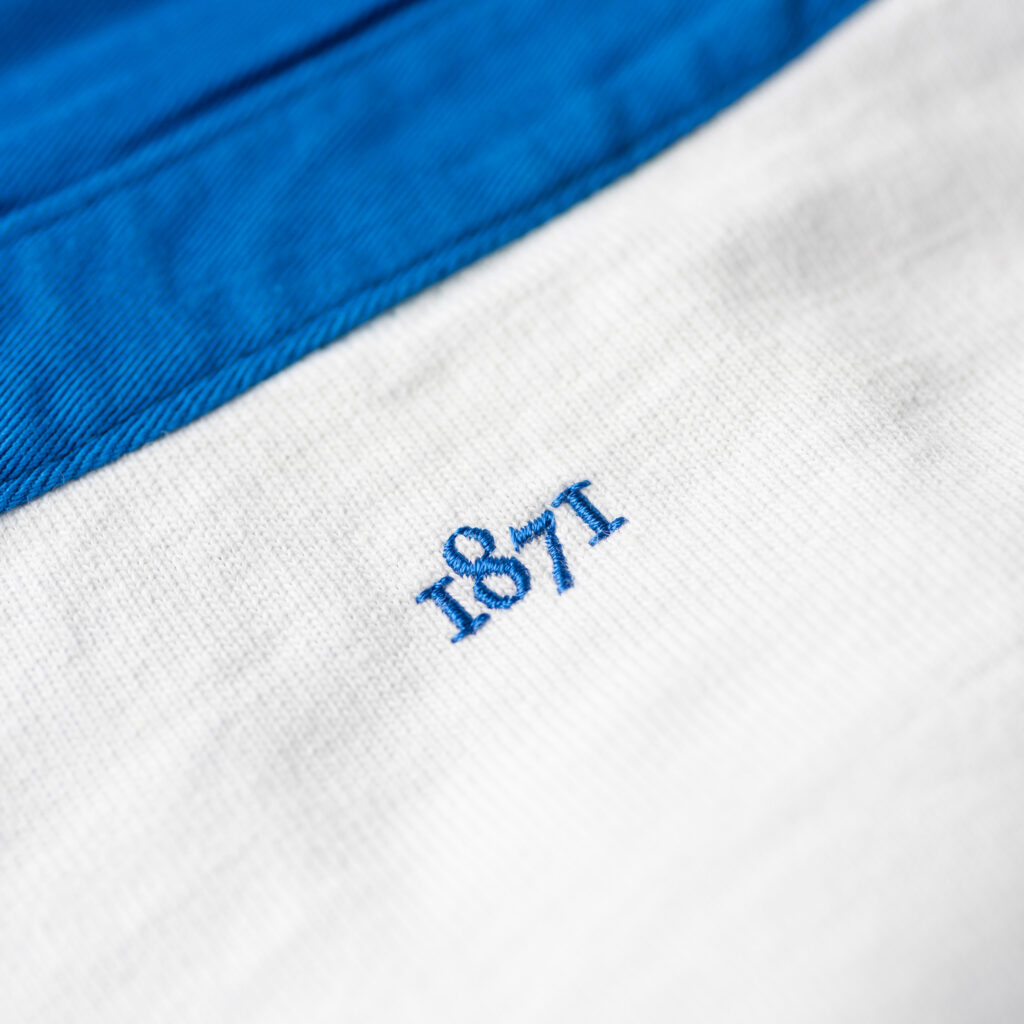 French Blue Hoop 1871 Rugby Shirt_1871