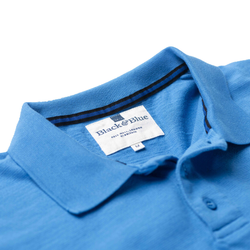 French Blue 1871 Polo Shirt_BBLabel