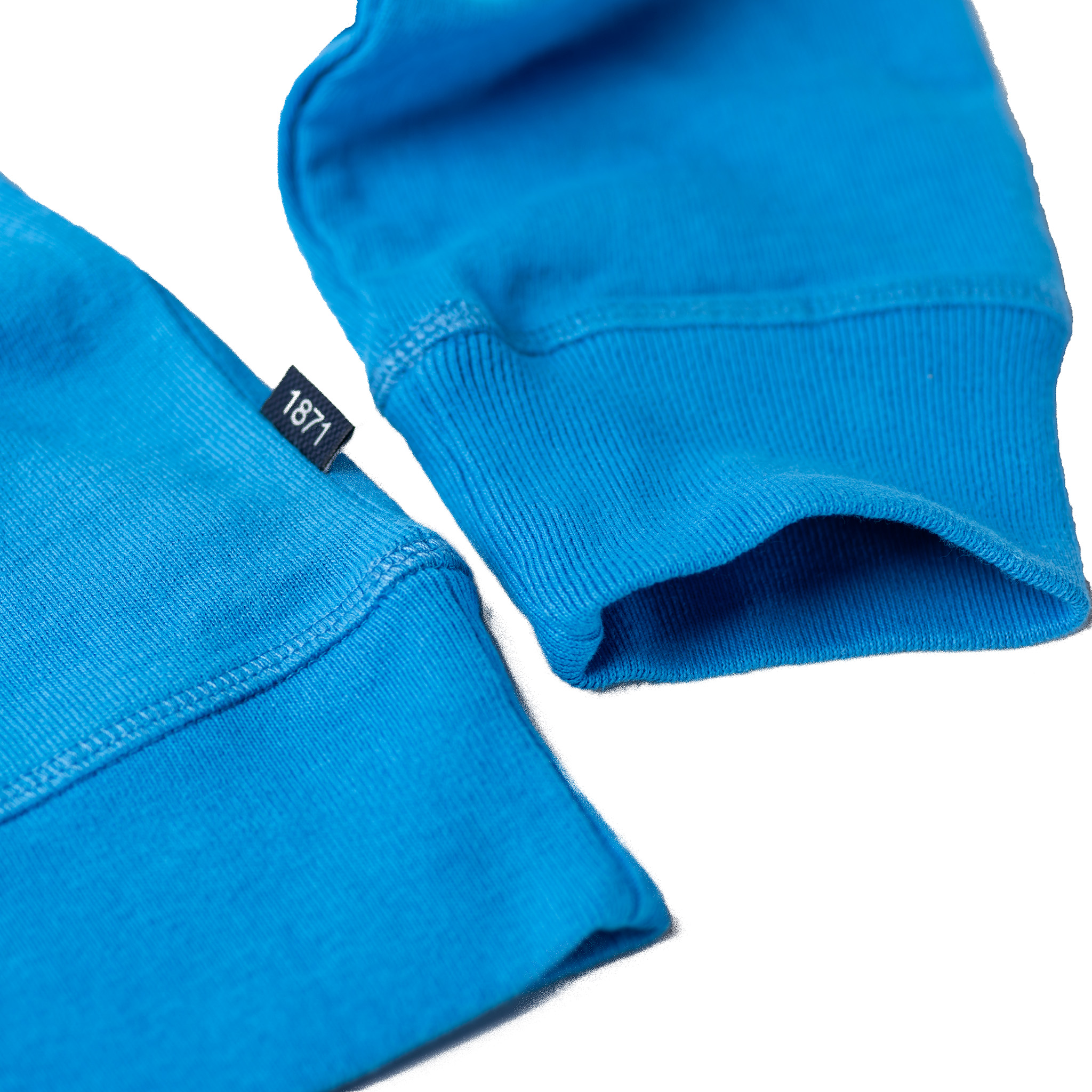 French Blue 1871 Sweatshirt_Side Tag