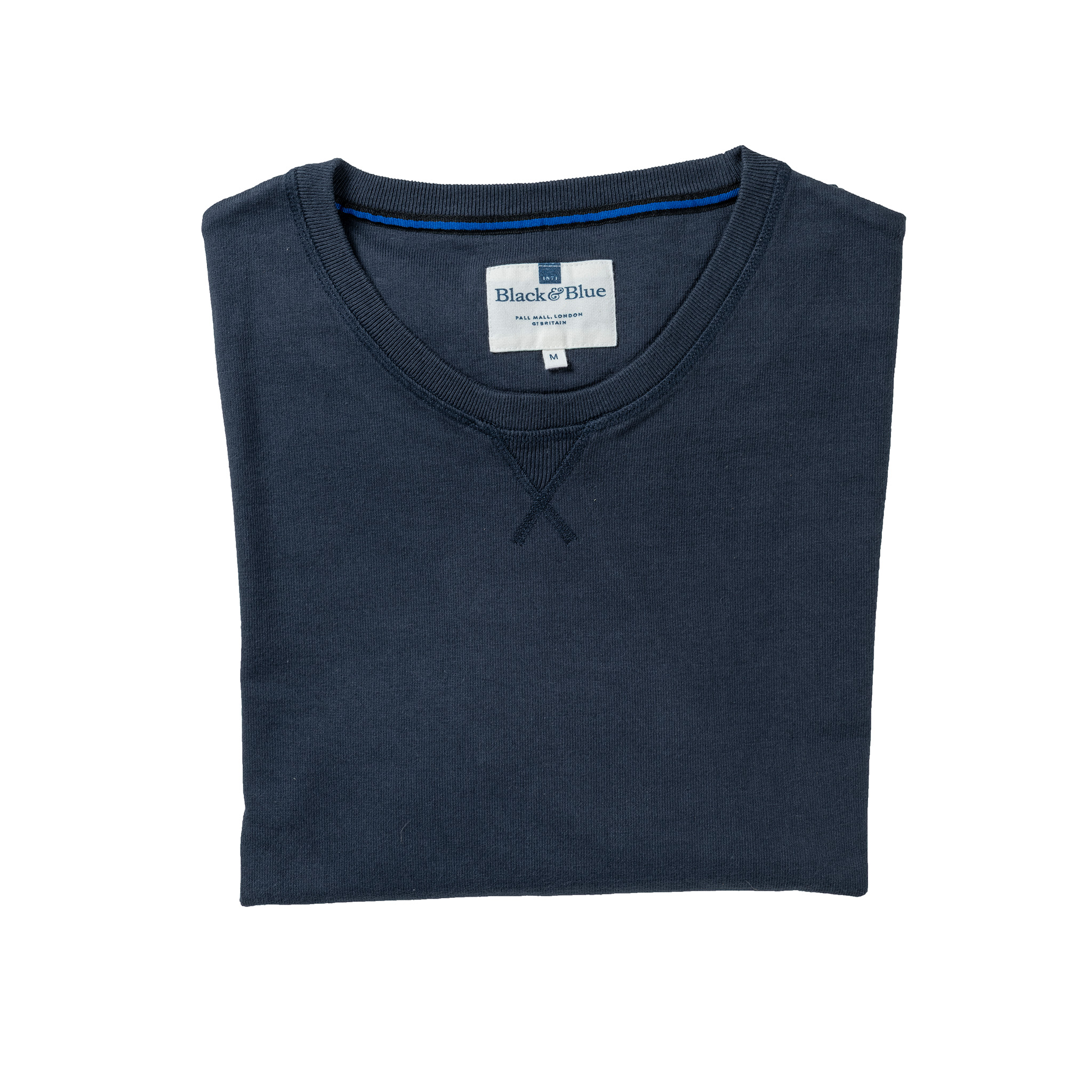 Navy Blue 1871 Sweatshirt_Folded