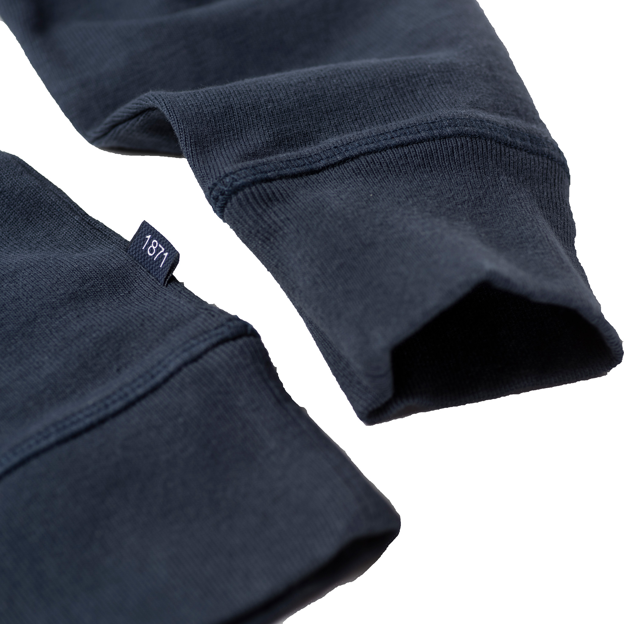 Navy Blue 1871 Sweatshirt_Side Tab