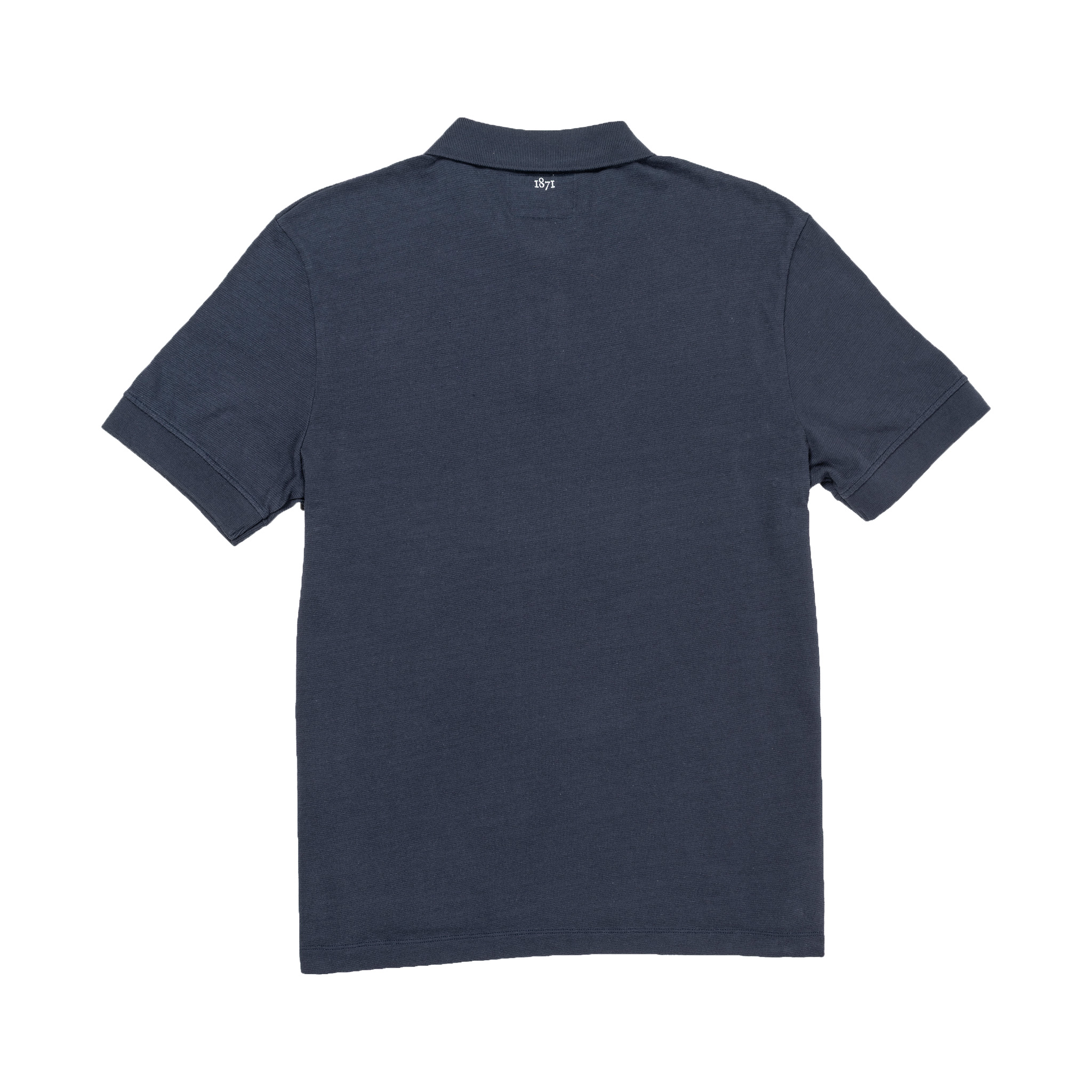 Navy 1871 Polo Shirt_Back