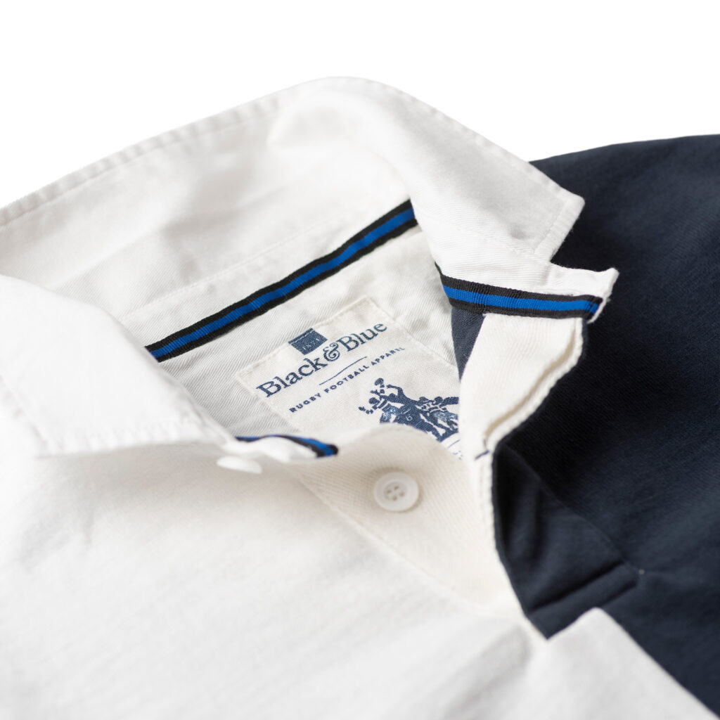 Red, Green, Navy & White 1817 Rugby Shirt_BBLabel