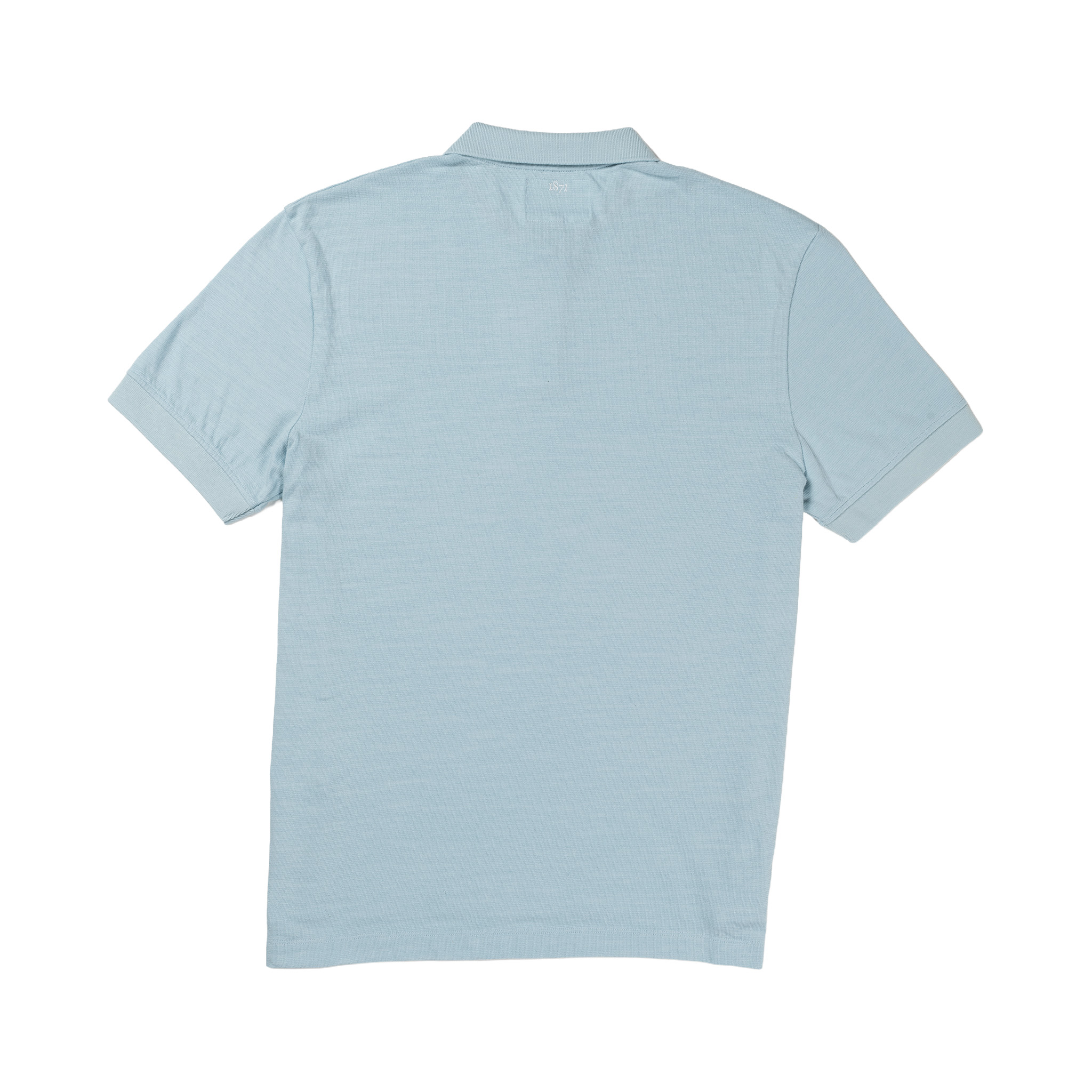 Sky Blue 1871 Polo Shirt_Back