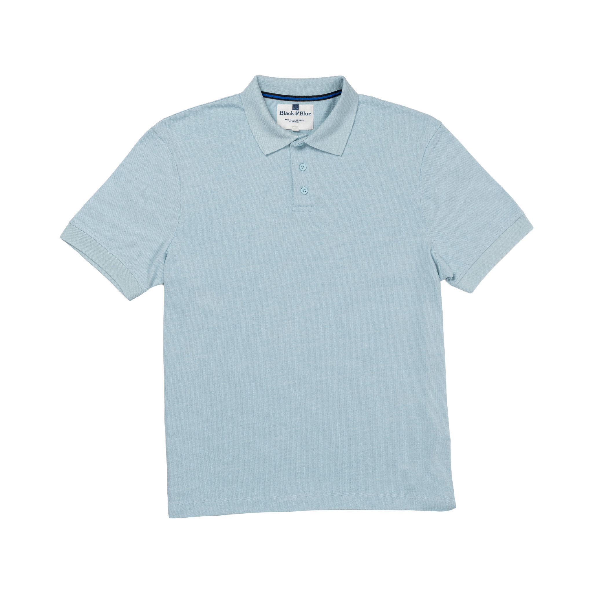 Sky Blue 1871 Polo Shirt_Front